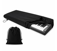 Housse Clavier PianoÉlastique pour Roland Fantom 8 2019-2026+ | élastique doux | couverture complète | pupitre couvert | cordon réglable | lavable en machine | 61/76/88 touches | sac inclus