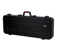 Gator Cases Flight Case moulé pour claviers 49 notes avec loquets de verrouillage approuvés par la TSA et roues intégrées; (GTSA-KEY49)