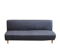 Housse clic clac 2 Places Housse de canapé sans accoudoirs Extensible imprimé Housse canapé sans Bras Housse de canapé-lit Pliante élastique