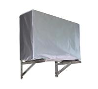 Housse Climatiseur Extérieur Couvercle de climatiseur extérieur climatiseur crème solaire étanche à la poussière couverture lavage anti-poussière et anti-neige (Color : Close, Size : 3p 105x40x75cm