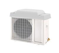 Housse Climatiseur Extérieur, Couvercle du Climatiseur, Drainage Incliné à 5°, Matériau PP, Résistant au Soleil et à L'eau, Moulage Monobloc(93.5x42cm/37x17in)