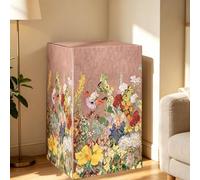 Housse Coffre Fort Housse Protection Armoire Fusil Cachée/Dissimulation | Housse Anti-poussière Coffre-fort Ouverture Frontale Motifs Floraux, Housse Décorative(E,48x42x80cm/19x17x31inch)