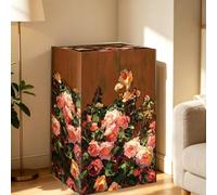 Housse Coffre Fort Housse Protection Armoire Fusil Cachée/Dissimulation | Housse Anti-poussière Coffre-fort Ouverture Frontale Motifs Floraux, Housse Décorative(A,48x42x80cm/19x17x31inch)