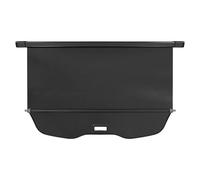Housse Colis Cargo Coque Cache-bagages rétractable pour VW Pour Touareg 2004-2010, protection anti-espionnage et intimité(Cuir)