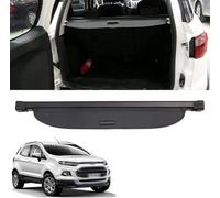 Housse Colis Cargo Coque pour Ford Ecosport 2013 2014 2015 2016 2017, Tablette de Coffre Arrière Rétractable De Coffre Arrière Panneau de Bouclier de Sécurité