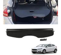 Housse Colis Cargo Coque pour Ford Focus Third gen 2013-2018, Tablette de Coffre Arrière Rétractable De Coffre Arrière Panneau de Bouclier de Sécurité