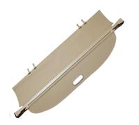 Housse Colis Cargo pour Ford pour Everest 2016 2017 2018 | Couverture coffre arrière, écran coffre confidentialité bouclier sécurité pare-soleil réglable(Beige)