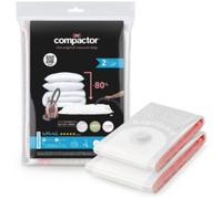 Housse COMPACTOR lot de 2 sacs de rangement sous vide tailles M + L