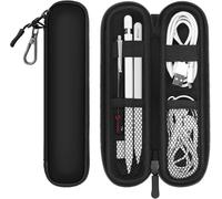 Housse Compatible Avec Apple Pencil Pro/Pencil (Usb-C)/Pencil (2E/1Re Génération) - Etui Fermeture Éclair En Néoprène Coque De Protection, Noir[STY9131283]