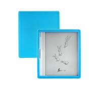 Housse Compatible avec Boox Go Color 7 7 Pouces, étui pour Lecteur de Papier électronique, Coque arrière Fine en Silicone Souple, Funda de Protection(Blue)