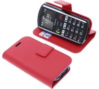 Housse Compatible Avec Emporia Simplicity Style Livre Rouge Coque De Protection Portefeuille[Kin6251628]