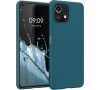 Housse Compatible Avec Xiaomi 11 Lite (5g) Ne/Mi 11 Lite (5g) Coque - Housse De Téléphone Protection Souple En Silicone - Pétrole Mat[Ven8811515]