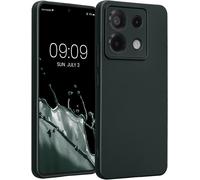 Housse Compatible avec Xiaomi Redmi Note 13 Pro 5G / Poco X6 5G Coque - Housse de t¿¿l¿¿phone Protection Souple en TPU - p¿¿trole m¿¿tallique