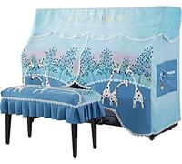 Housse complète pour piano, Housse de piano moderne et élégante, tissu respirant, 148-155 cm