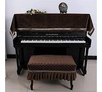 Housse complète pour piano, Housse de piano respirante, ensemble deux pièces, simple et universelle
