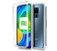 Housse Complète Transparente En Pc + Tpu Full Body 360 Pour Xiaomi Redmi Note 9