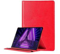 Housse Cool pour Lenovo Tab M10 Plus/FHD Plus 2ème Gen/Tab K10 Simili-Cuir uni Rouge 10,3 poug