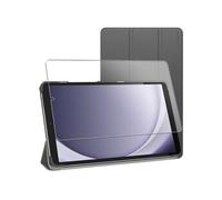 ebestStar Coque pour Samsung Galaxy Tab А11, A9, + Verre Trempé, Noir | Housse Slim magnétique, auto réveil Galaxy Tab А11 2025 X133, A9 2023 X110 8.7" Ultra fin, Dos PC rigide, découpes précises