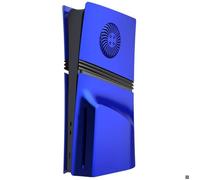 Housse Coque Compatible avec Console PlayStation 5 Pro (modèle - Pro) - Façade Cobalt Blue
