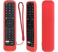 Housse Coque En Silicone Pour Hisense Télécommande,En2r30n En2k30p En2p30h En2j30h En2d30h,Etui De Protection Pour Hisense Télécommande,Antidérapage,Antisismique,Lavable (Rouge)(Q299)