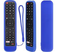 Housse Coque En Silicone Pour Hisense Télécommande,En2r30n En2k30p En2p30h En2j30h En2d30h,Etui De Protection Pour Hisense Télécommande,Antidérapage,Antisismique,Lavable (Bleu)(Q300)