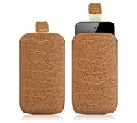 Housse coque étui pochette style croco pour Apple Ipod Touch 4G