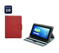 Housse Coque Etui pour Tablette universel 10' Rouge - MASCAR - PORT DESIGNS