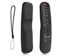 Housse Coque pour LG Télécommande MR21GA, Etui Protection Silicone Remote | Housse Coque Telécommandee pour Magic Remote 2021/2022/2023/2024, MR21GC, MR22GA, MR22GN, MR23GA, MR24GA Smart TV