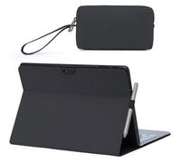 Housse Coque pour Surface Pro 11 2024,Surface Pro 10 2024,Surface Pro 9 2022,Folio Stand avec Porte Stylet,Vue d'angle Multiples