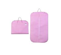 Housse Costume Sac De Couverture Costume Vêtement Étanche Avec Poignée Housse Protection For Vêtements Valise Organisateur(Pink-60x100-1pcs)