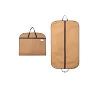 Housse Costume Sac De Couverture Costume Vêtement Étanche Avec Poignée Housse Protection For Vêtements Valise Organisateur(Apricot-60x100-1pcs)