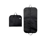 Housse Costume Sac De Couverture Costume Vêtement Étanche Avec Poignée Housse Protection For Vêtements Valise Organisateur(Black-60x100-1pcs)