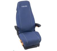 Housse Coton Matelassée Bleu Logo Truck