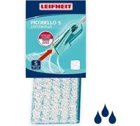 Housse Coton plus Leifheit 56611, housse de rechange pour balai serpilliere Picobello S, sols en pierre et carrelages, 1 piece
