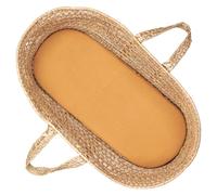 Housse couffin ovale gaze coton jeanne