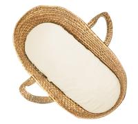 Sevira Kids - Drap housse couffin ovale en gaze de coton, Jeanne Made in France