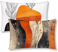 Housse Coussin 40x60 Grand Coussin Europe Nord Taie Oreiller Decoration Coton lin lot de 2 Rectangulaire Housse de Coussins Abstrait Taie d'oreiller Decoration, pour Maison Salon Canape Cadeaux S1-124