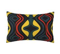 Housse Coussin 40x60cm Coussin Exterieur Impermeable Lot de 2 Boho Housse de Coussin, Ethnique Coussin Decoratif Coussin Canapé, Coussins Décoratifs Housses Coussin pour Jardin Farmhouse Maison,R260