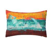 Housse Coussin 50x70cm Coussin Exterieur Impermeable Lot de 2 Abstrait Housse de Coussin, Couleur Coussin Decoratif Coussin Canapé, Coussins Décoratifs Housses Coussin pour Jardin Farmhouse Maison,R79