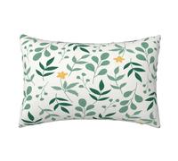 Housse Coussin 50x70cm Coussin Exterieur Impermeable Lot de 2 Vert Housse de Coussin, Plantes Coussin Decoratif Coussin Canapé, Coussins Décoratifs Housses Coussin pour Jardin Farmhouse Maison,R556