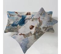 Housse Coussin Beige Taie Oreiller 40 x 60cm Animal Taie d'oreiller Housse de Coussin Decoratif Lin Taie Oreiller Lot de 2 Fermeture éclair Invisible Facile Nettoyer pour Décoration Intérieure C0C804