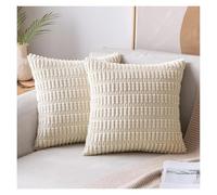 Housse Coussin Canape | Lot de 2 Coussins Décoratifs Bohème for Canapé, Salon et Chambre, Super Doux Housse de Coussin(6,40x40cm/16x16in)
