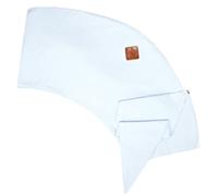 Housse pour coussin de maternité et d'allaitement en gaze de coton bleu TU