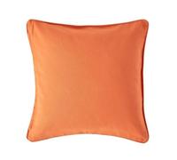 HOMESCAPES Housse de Coussin Uni Terracotta en 100% Coton, Housse de Coussin 30x30 cm