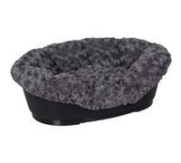 Housse CUDDLY pour lit domus. 50/60 cm .gris. pour chien. - Flamingo Pet Products - FL-514569 Gris