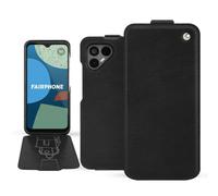 Housse cuir Fairphone 4 - - Noir - Cuir lisse premium