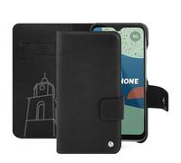 Housse cuir Fairphone 4 - - Noir - Cuir lisse premium