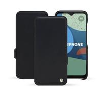 Housse cuir Fairphone 4 - - Noir - Cuir saffiano
