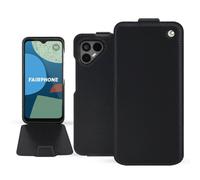 Housse cuir Fairphone 4 - - Noir - Cuir saffiano
