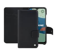 Housse cuir Fairphone 4 - - Noir - Cuir saffiano
